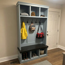 Load image into Gallery viewer, 3 Cubby with 3 divisions mud Locker for entranceway