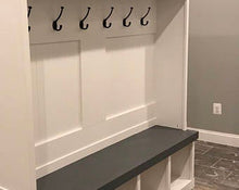 Load image into Gallery viewer, Custom 4 Cubby with Panel Flat back mud Locker