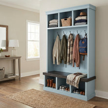 Load image into Gallery viewer, 3 Cubby with 3 divisions mud Locker for entranceway
