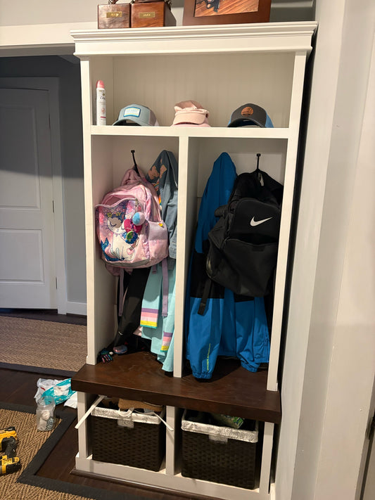 MudLockers Bespoke Storage — Style 122